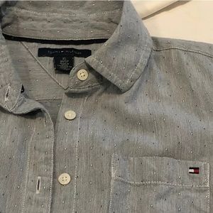 Tommy Hilfiger blouse women’s XS denim shirt